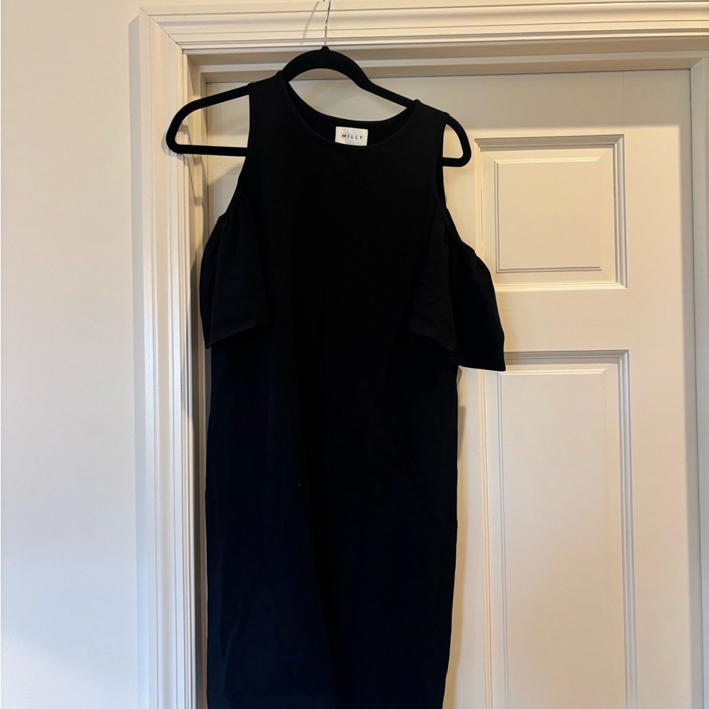 Milly Elegant Black Mini Dress